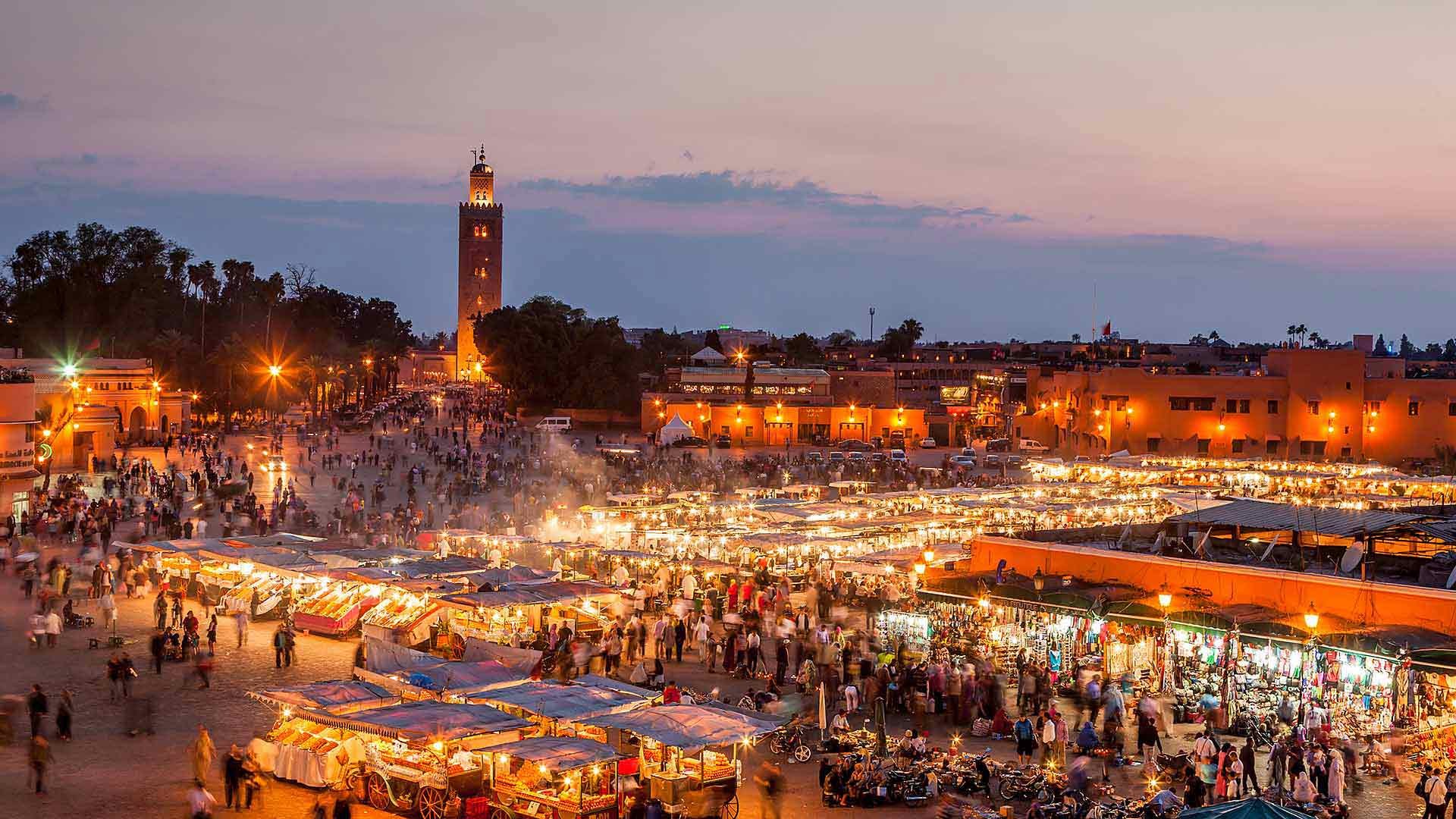 Marrakech Jemaa el-Fnaa Square - Heart of Morocco's cultural life